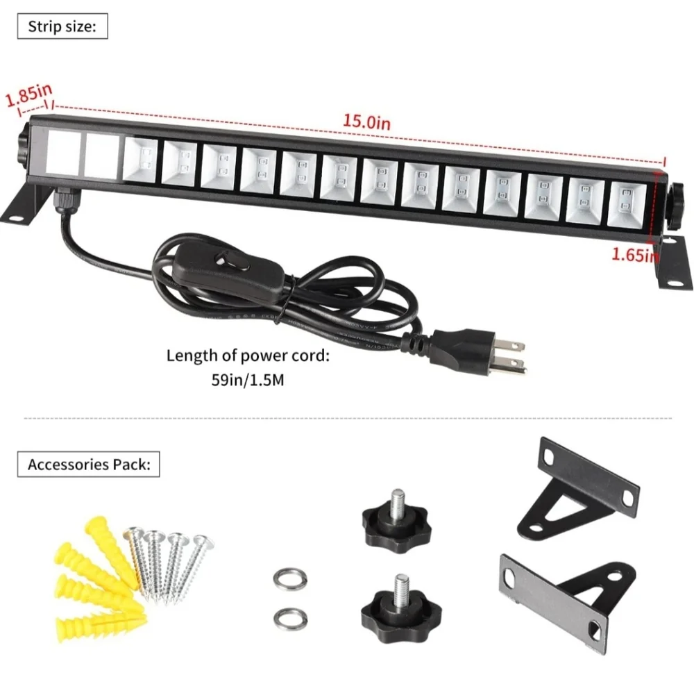 LED light blacklights